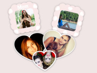 Mother's Love Holidays photo collage design