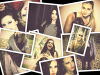 Vintage Memories Effects photo collage design