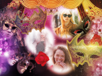 Masked Ball Spaß photo collage design