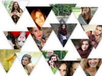 Triangle Life 基本 photo collage design
