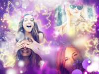 Jingle Bells Vacanze photo collage design