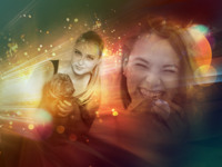 Molten Light Magic photo collage design