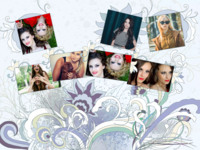 Floral Enchantment Natureza photo collage design