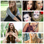 Two to six Básico photo collage design