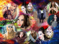 We Are On Fire Abstract photo collage design