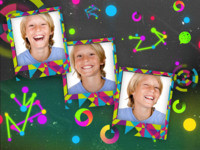 Pattern Play Abstrakt photo collage design