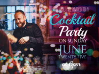 Party Invitation Biglietti photo collage design