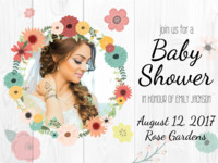 Join Our Baby Shower E-Cards photo collage design