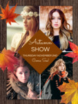 Autumn Show Karten photo collage design
