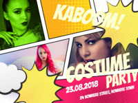 Come To My Party Karten photo collage design