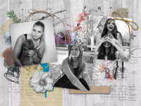 Threaded Collage Natureza photo collage design