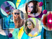 Make It Hip Abstrakt photo collage design
