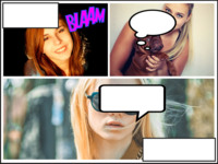 Say What Spaß photo collage design