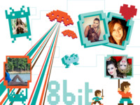 Monster Gaming Fun photo collage design