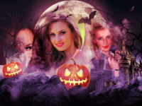 Halloween Collage Divertimento photo collage design