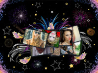 Stars That Shine Congratulations photo collage design