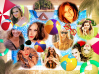 I Can't Wait For Summer! Holidays photo collage design