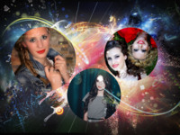 Bring Me To Outer Space Abstrakt photo collage design