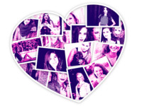 Full of Heart - Pink Love photo collage design