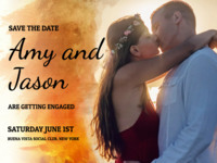 Come to our wedding E-Cards photo collage design