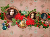 Holiday Cheer Vacanze photo collage design