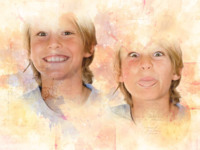 Fond Remembrance Magic photo collage design