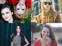 Photobooth Grid Effekte photo collage design