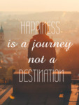 Happiness Is A Journey Biglietti photo collage design