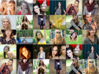 The Big Square Grid Basic photo collage design