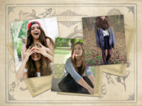 Cherubic Borders Organic photo collage design
