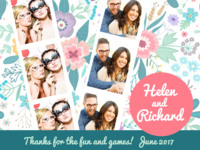 Thanks You All Karten photo collage design
