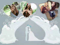 Love and Art Weddings photo collage design